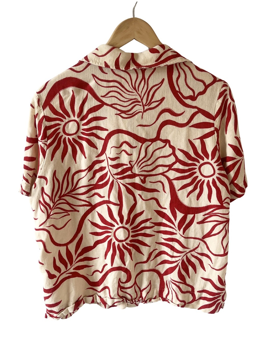 Sanctuary Relaxed Vacation Shirt in Sunny Riviera | Size Medium - Picture 5 of 8